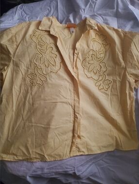 Jenny LOPEZ Future Collective YELLOW shirt XL